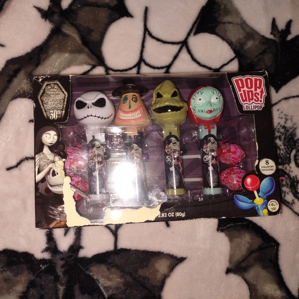 Nightmare Before Christmas Pop Ups Lollipop Set